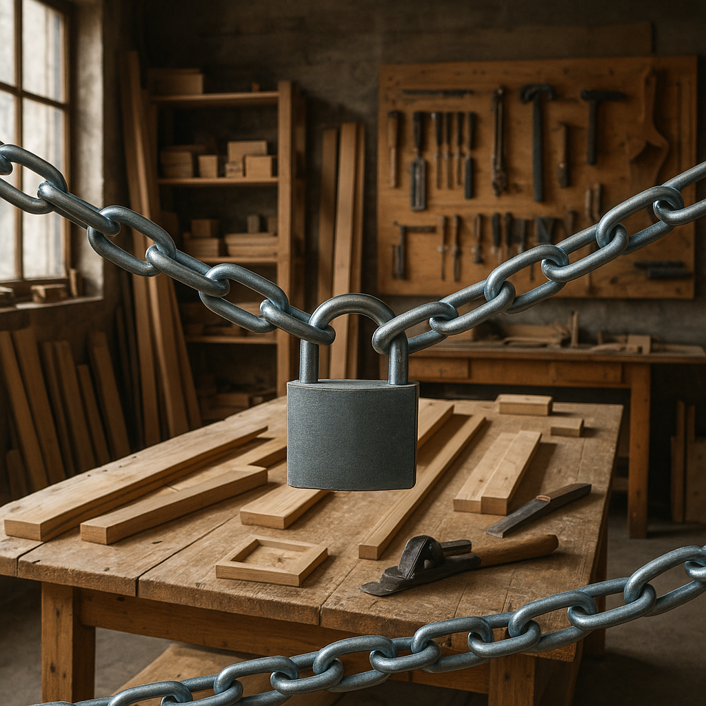 Jak zabezpieczyś stolarnię przed kradzieżą